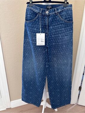 CHANEL Denim Deep Blue Monogram✨